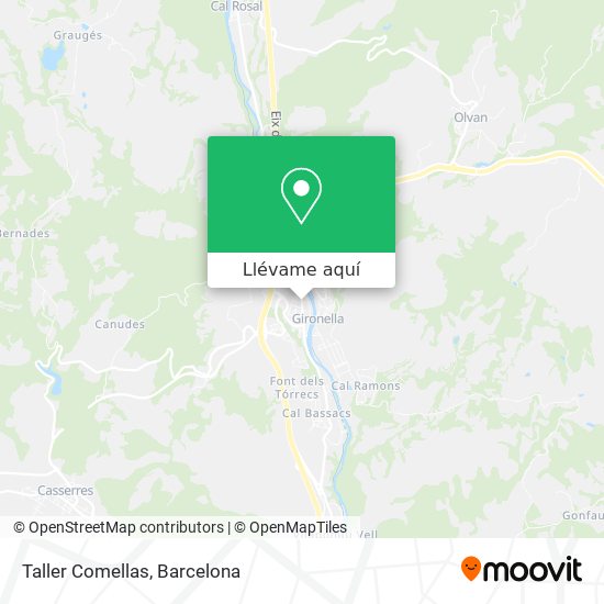 Mapa Taller Comellas