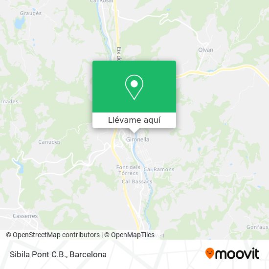 Mapa Sibila Pont C.B.