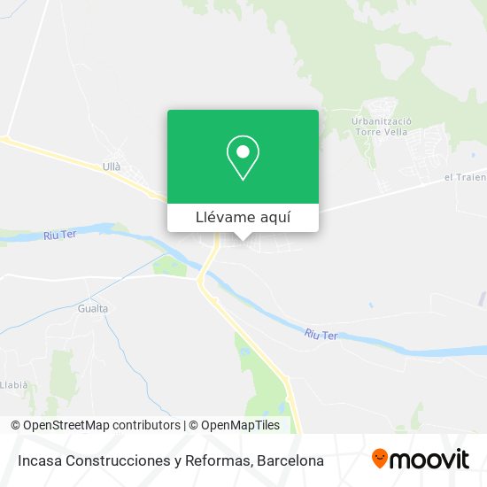 Mapa Incasa Construcciones y Reformas