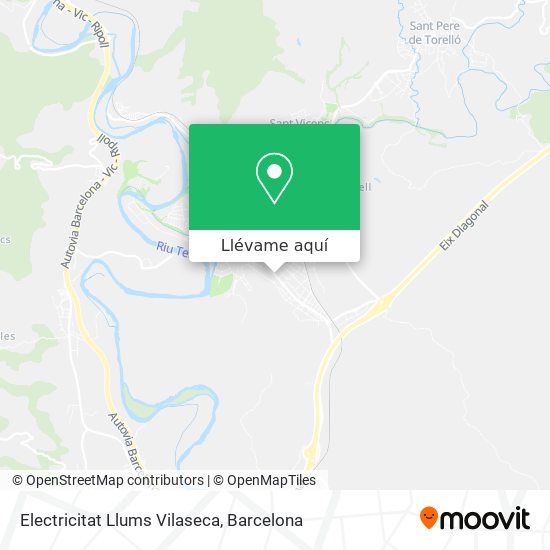 Mapa Electricitat Llums Vilaseca