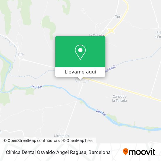 Mapa Clínica Dental Osvaldo Angel Ragusa