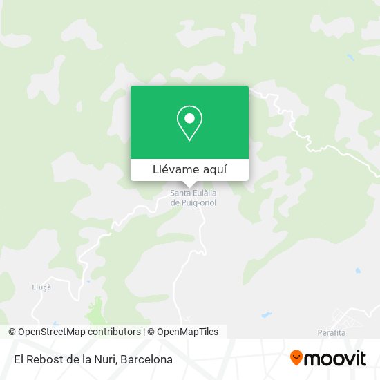 Mapa El Rebost de la Nuri