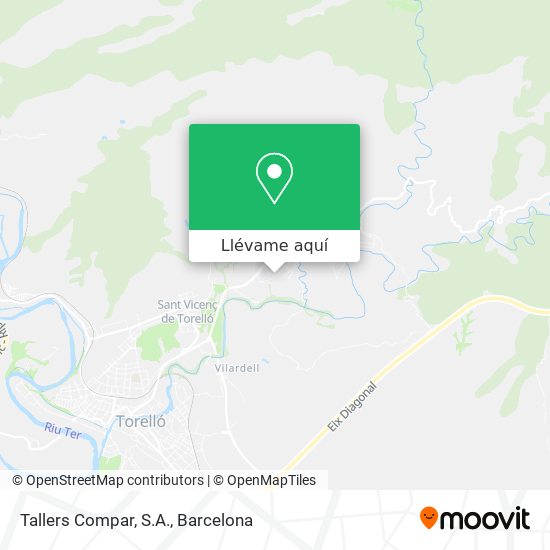 Mapa Tallers Compar, S.A.