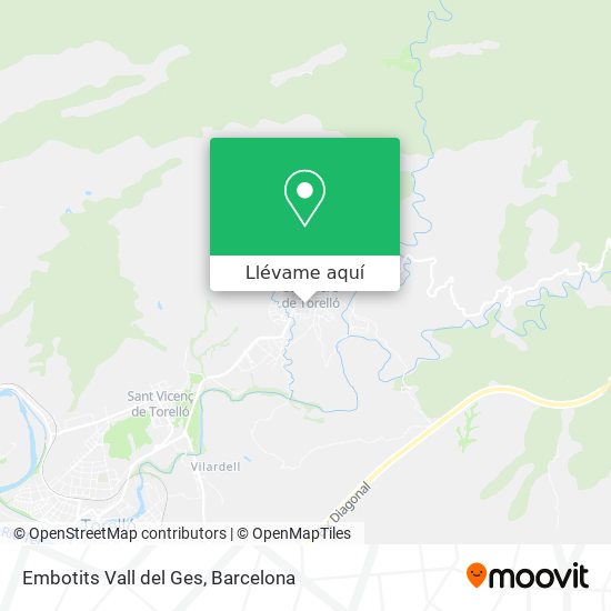 Mapa Embotits Vall del Ges