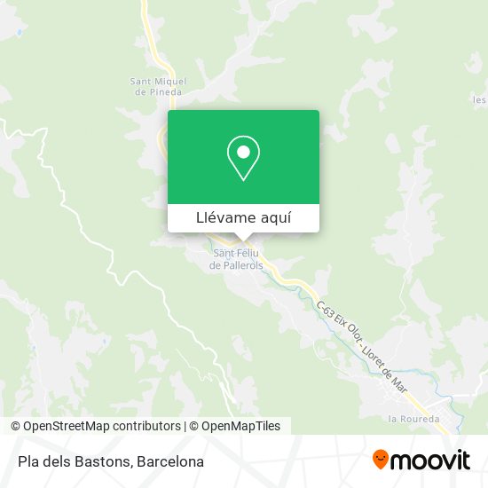 Mapa Pla dels Bastons