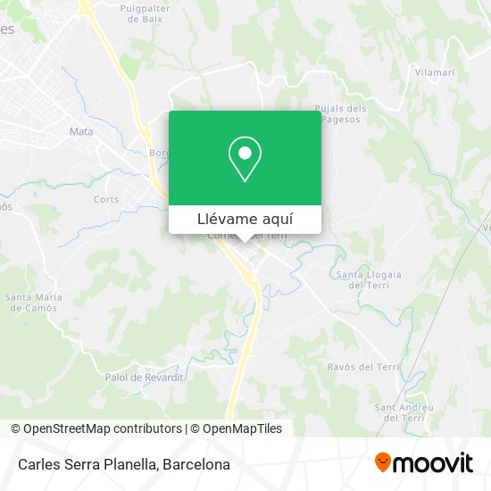 Mapa Carles Serra Planella