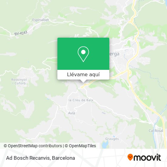 Mapa Ad Bosch Recanvis