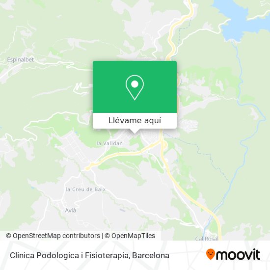 Mapa Clinica Podologica i Fisioterapia