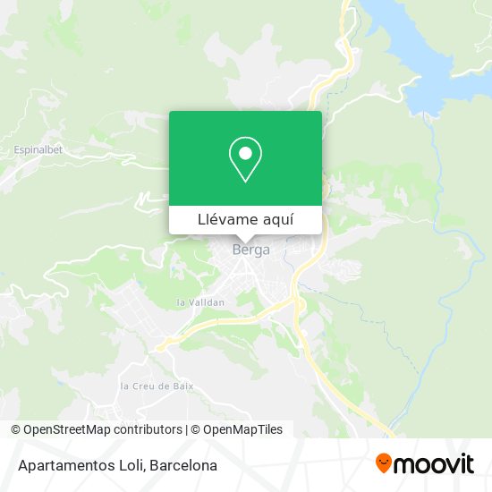 Mapa Apartamentos Loli
