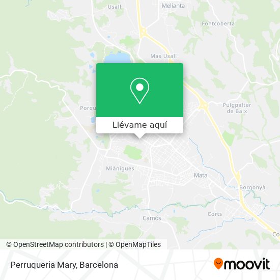 Mapa Perruqueria Mary