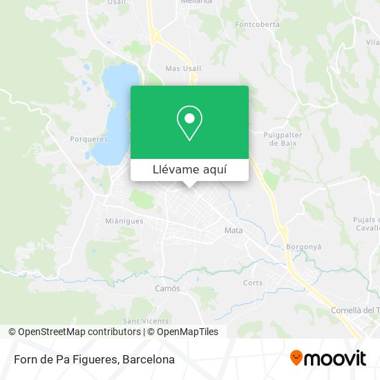 Mapa Forn de Pa Figueres