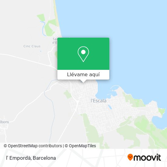 Mapa l' Empordà