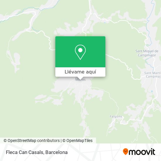 Mapa Fleca Can Casals