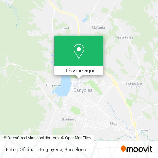 Mapa Enteq Oficina D Enginyeria