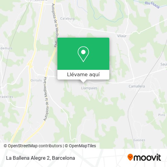 Mapa La Ballena Alegre 2