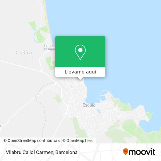 Mapa Vilabru Callol Carmen