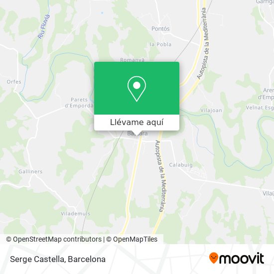 Mapa Serge Castella