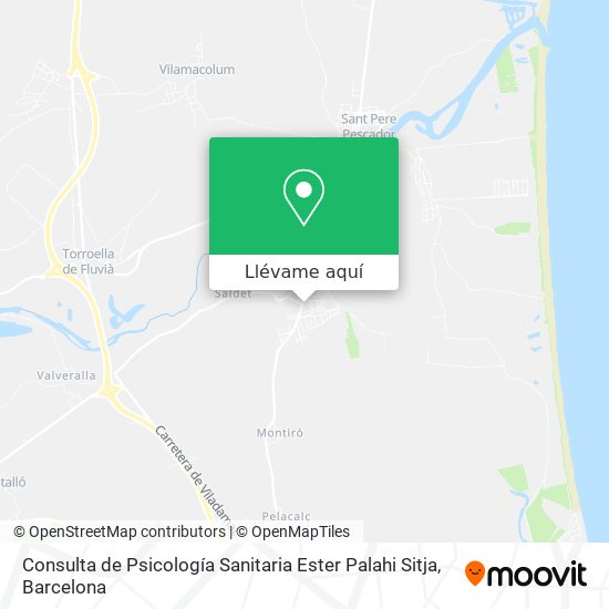 Mapa Consulta de Psicología Sanitaria Ester Palahi Sitja