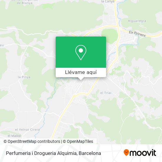 Mapa Perfumeria i Drogueria Alquimia