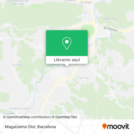 Mapa Magatzems Olot