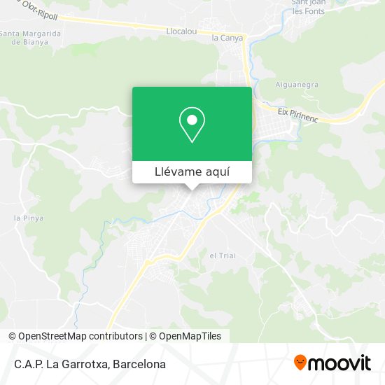 Mapa C.A.P. La Garrotxa