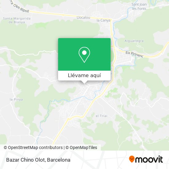 Mapa Bazar Chino Olot
