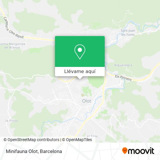 Mapa Minifauna Olot