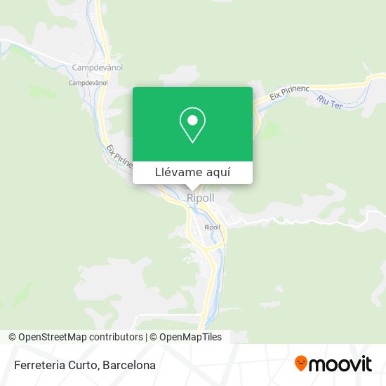 Mapa Ferreteria Curto