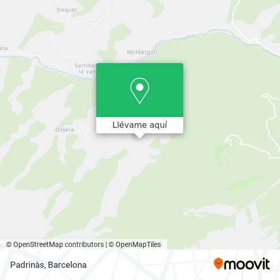 Mapa Padrinàs