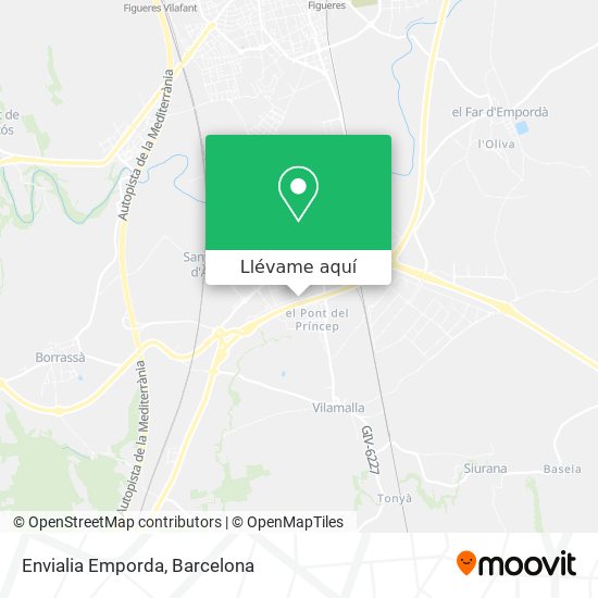 Mapa Envialia Emporda