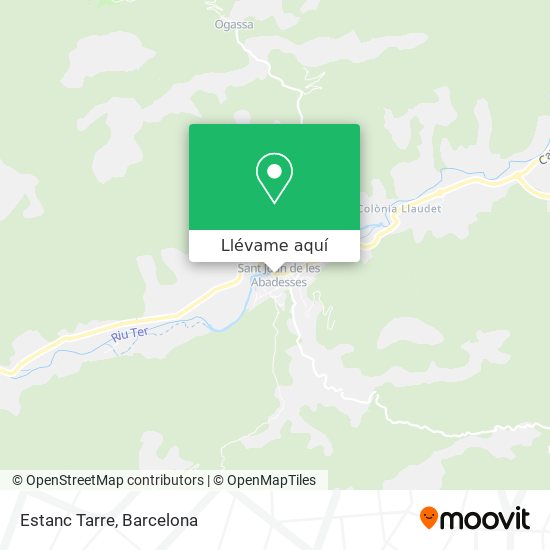 Mapa Estanc Tarre