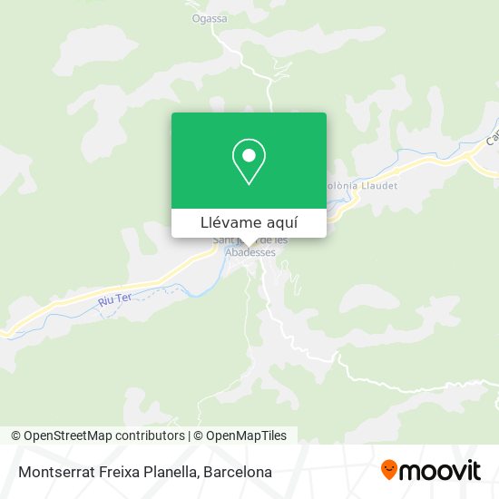 Mapa Montserrat Freixa Planella