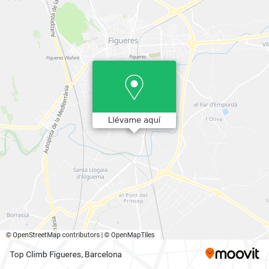 Mapa Top Climb Figueres