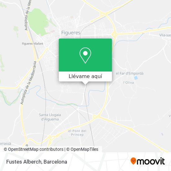 Mapa Fustes Alberch