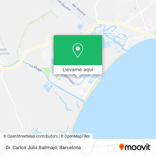 Mapa Dr. Carlos Julià Ballmajó