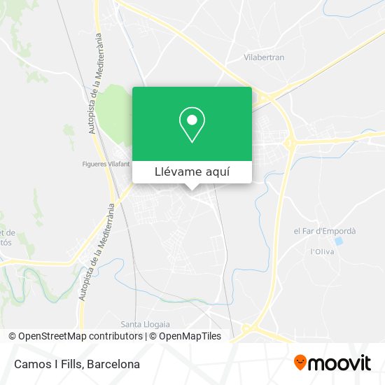 Mapa Camos I Fills