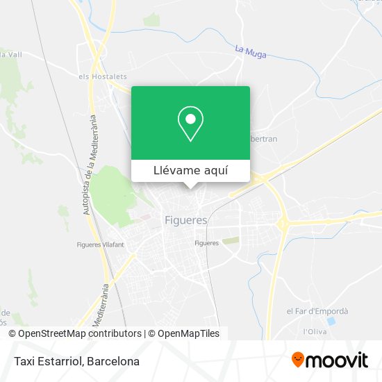 Mapa Taxi Estarriol