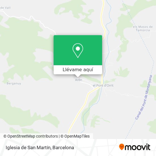 Mapa Iglesia de San Martín