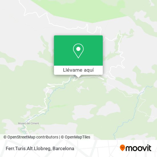Mapa Ferr.Turis.Alt.Llobreg