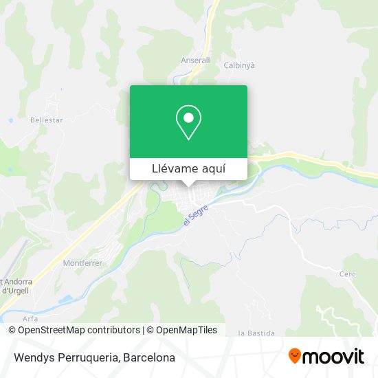 Mapa Wendys Perruqueria