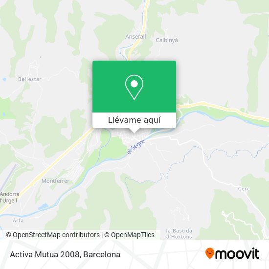 Mapa Activa Mutua 2008