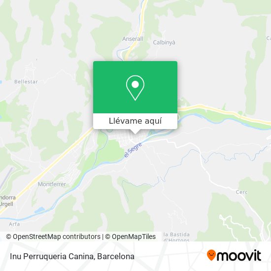 Mapa Inu Perruqueria Canina