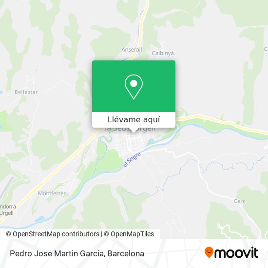 Mapa Pedro Jose Martin Garcia
