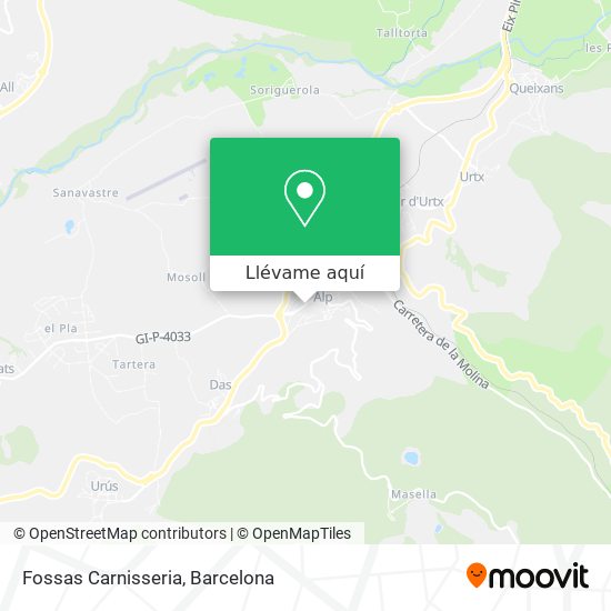 Mapa Fossas Carnisseria