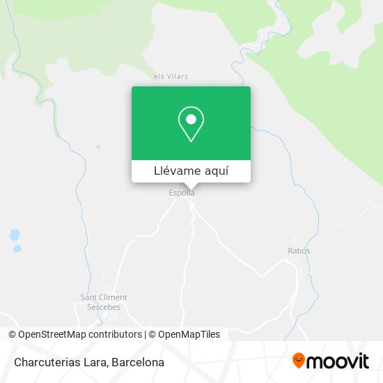 Mapa Charcuterias Lara
