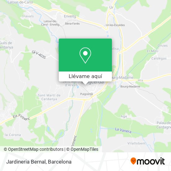 Mapa Jardineria Bernal