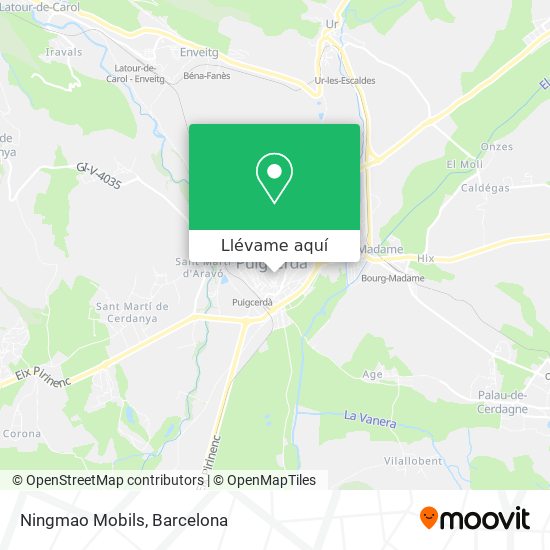 Mapa Ningmao Mobils
