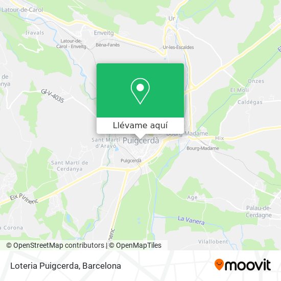 Mapa Loteria Puigcerda