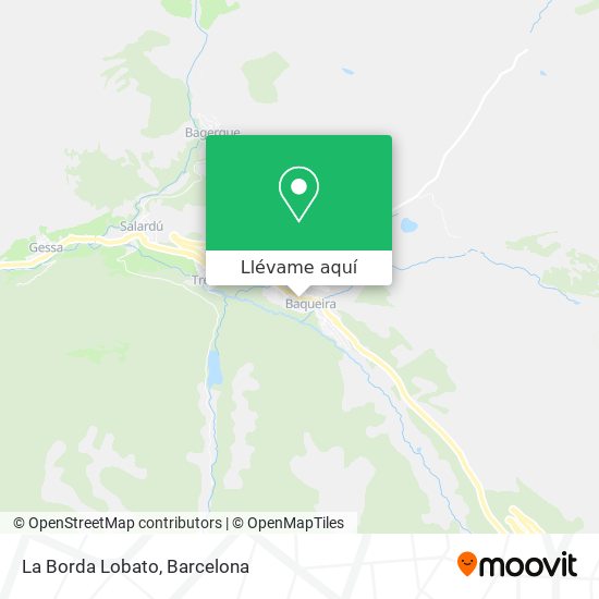 Mapa La Borda Lobato