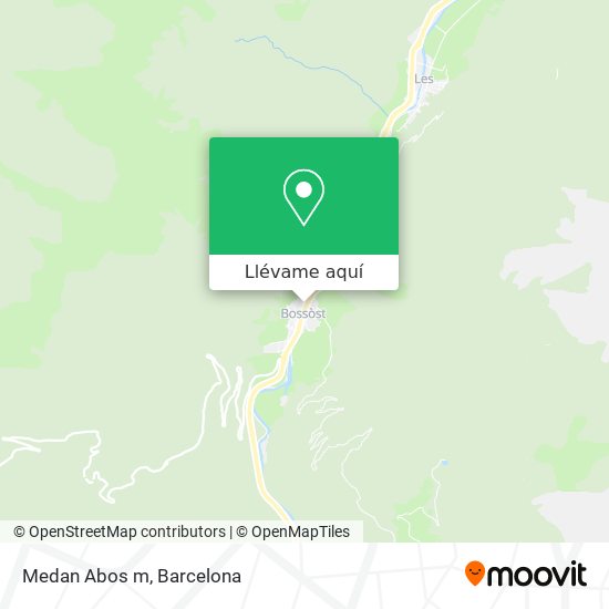 Mapa Medan Abos m